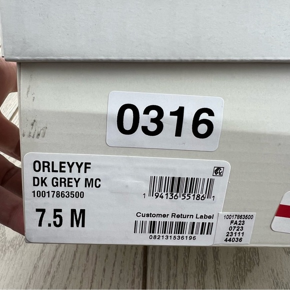 Style & Co Women's Orleyy Zip Dress Booties 7.5M Dark Grey MC - Picture 8 of 8